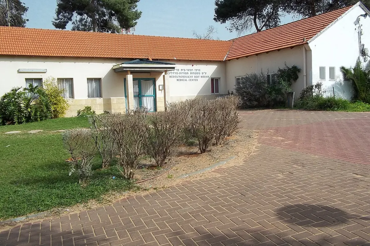 The old administration building of the Kfar Batya youth village, Ra'anana