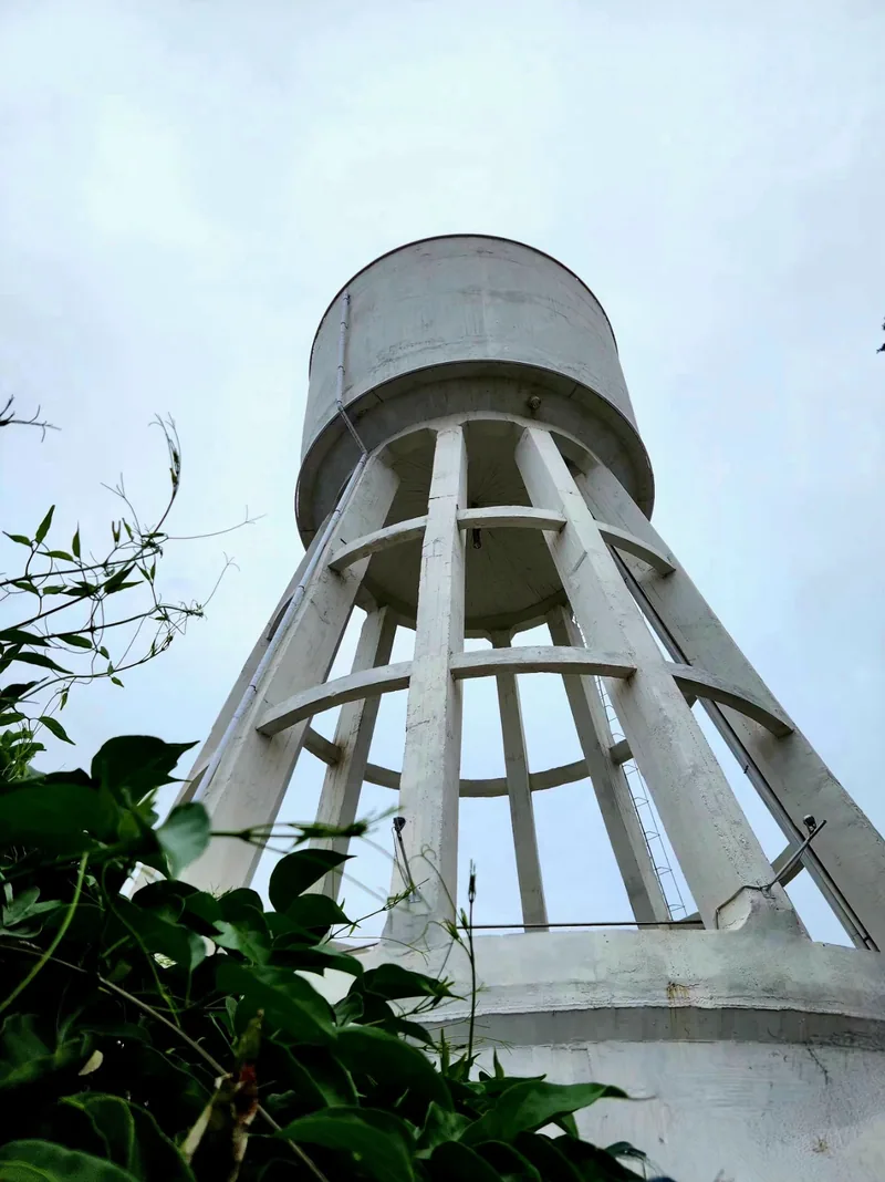 Water tower in the Rom 2000 villa neighbourhood, Ra'anana